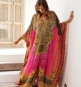 BIG WIDTH 100% SILK KAFTAN 1