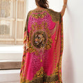 BIG WIDTH 100% SILK KAFTAN 2