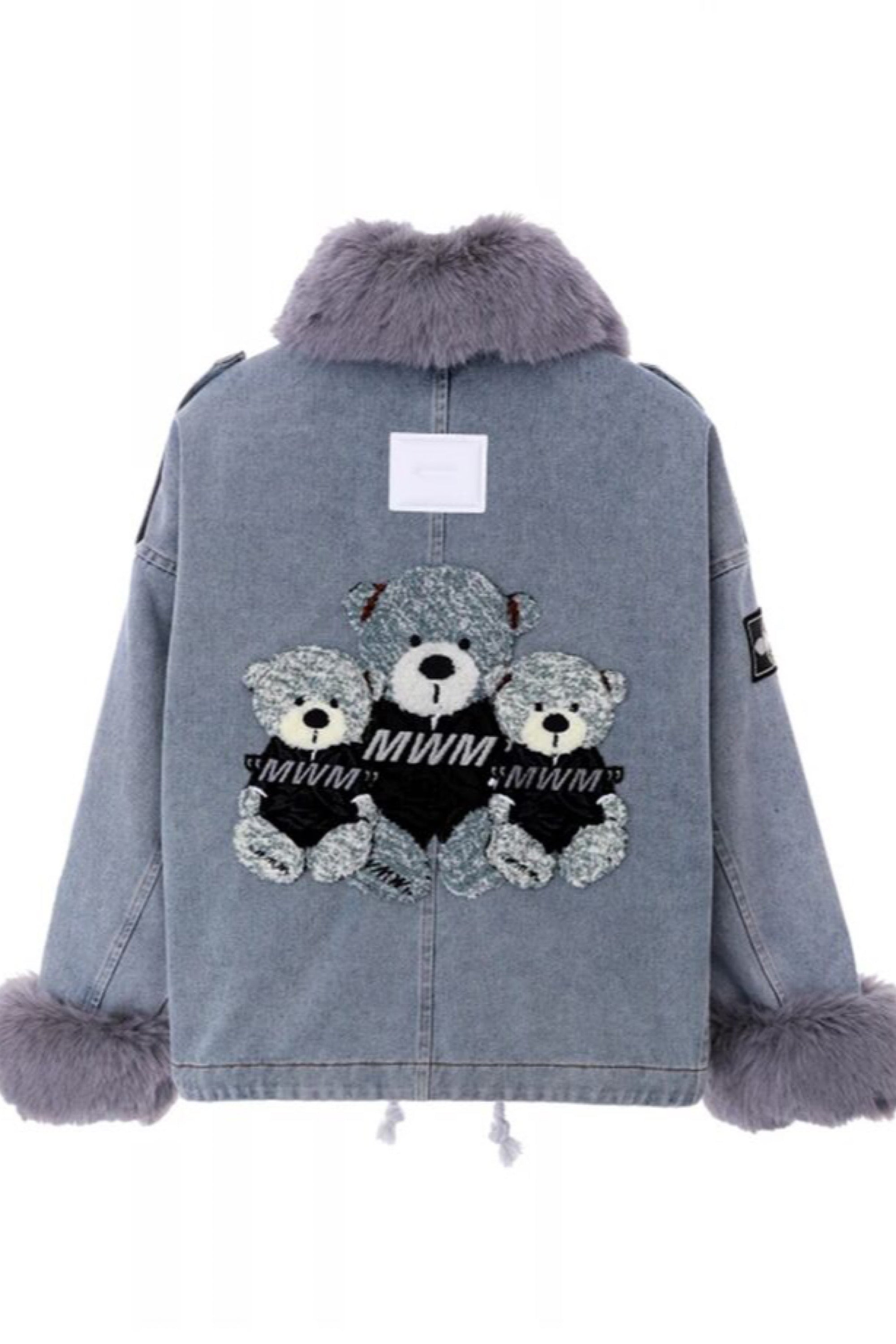 TEDDY DENIM JACKET